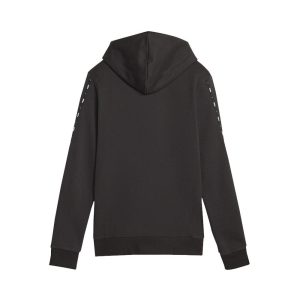 Back view of black Best Gym Wears hoodie.