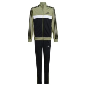 Olive green and black Best Gym Wears tracksuit set.