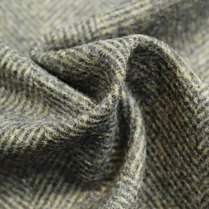 Wool and wool-blend fabric for winter fitness clothing and active lifestyle outerwear